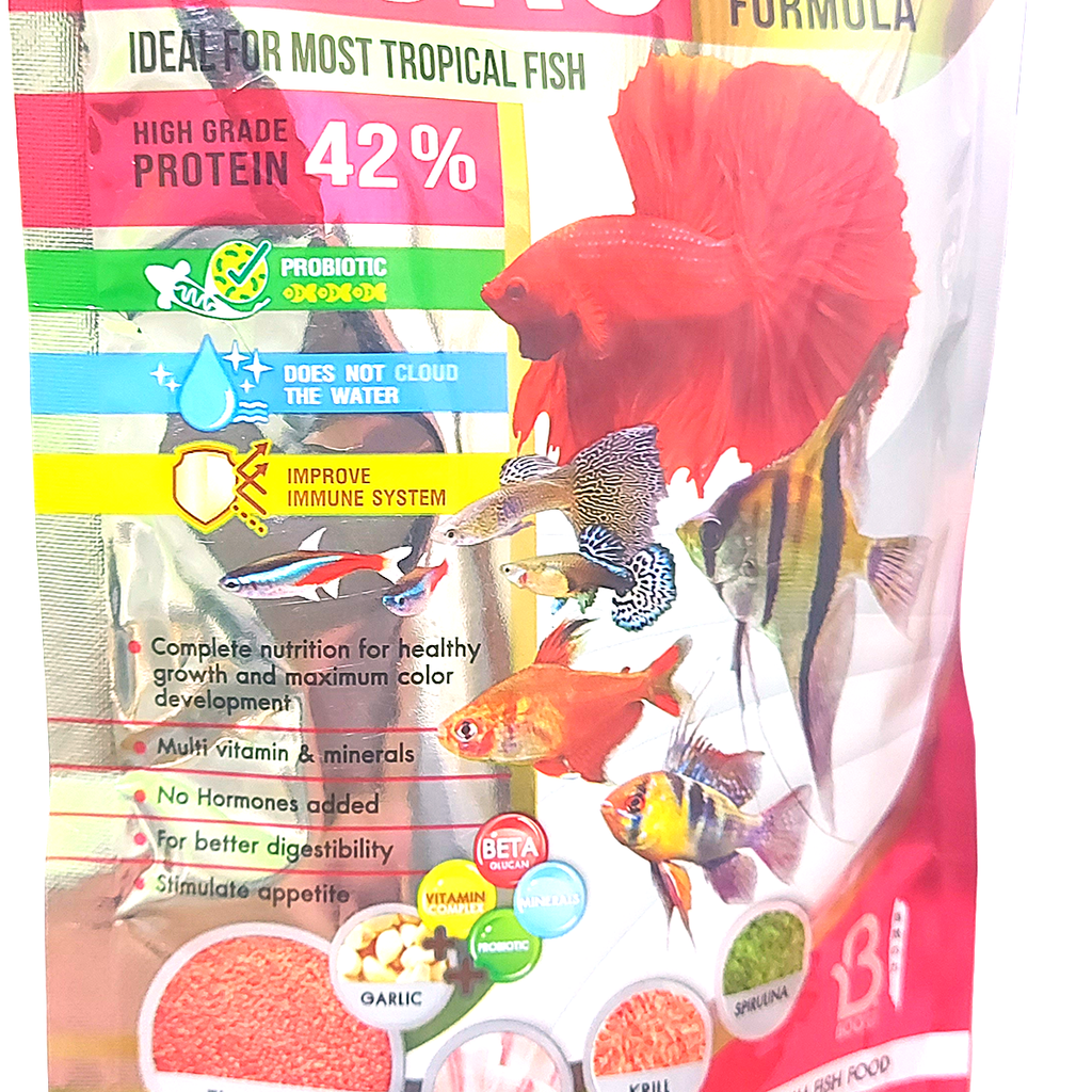 Boost Micro Pellet Growth & Color Formula 60g - Ingredients & Analysis