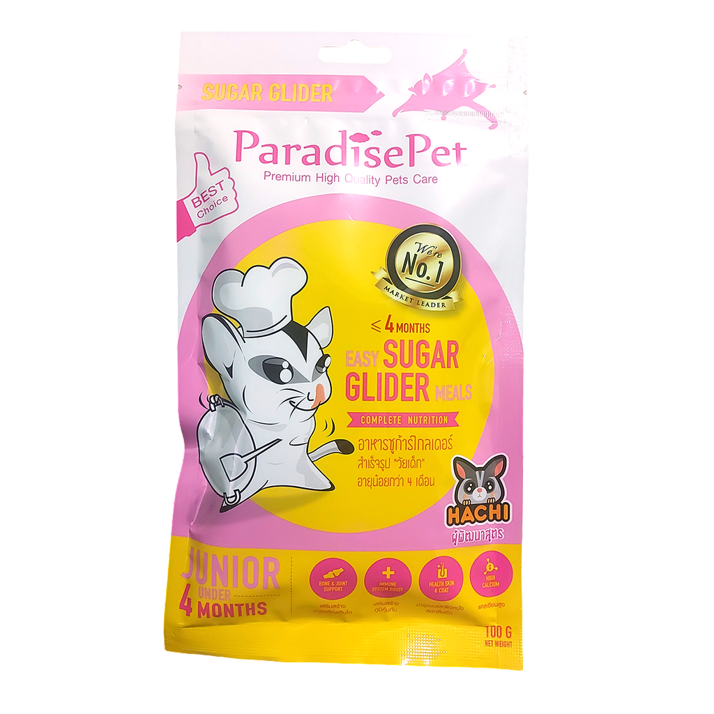 ParadisePet Easy Sugar Glider Meal – Junior Formula (Under 4 Months) 100g