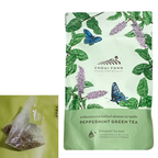 Choui Fong Peppermint Green Tea - 10 Premium Pyramid Tea Bags, Cool & Refreshing (25g)