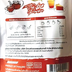 Thai Tea Powder back label with recipe and ingredients