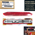 Genuine Nissan Navara NP300 high-mount third brake stop lamp, part number 26590-4JA0C