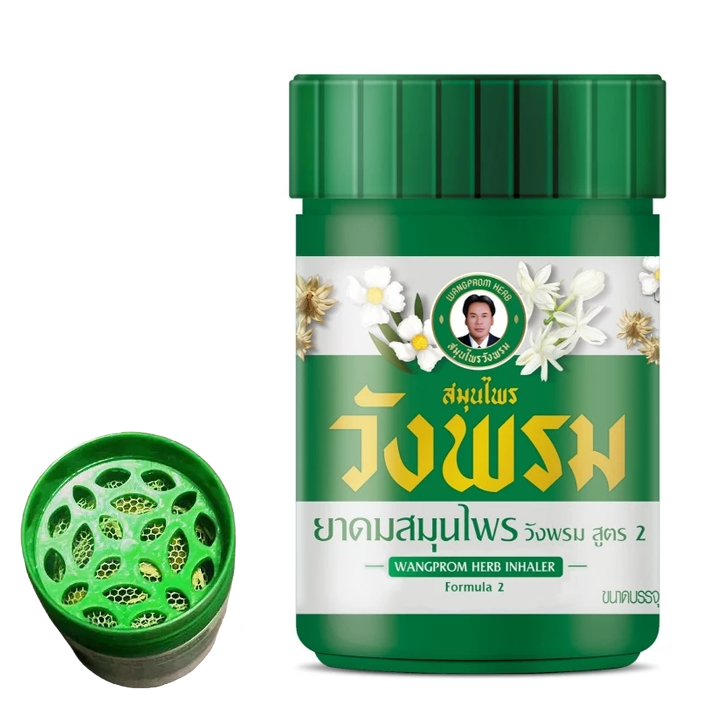 Wangprom Herb Inhaler Formula 2 size in hand