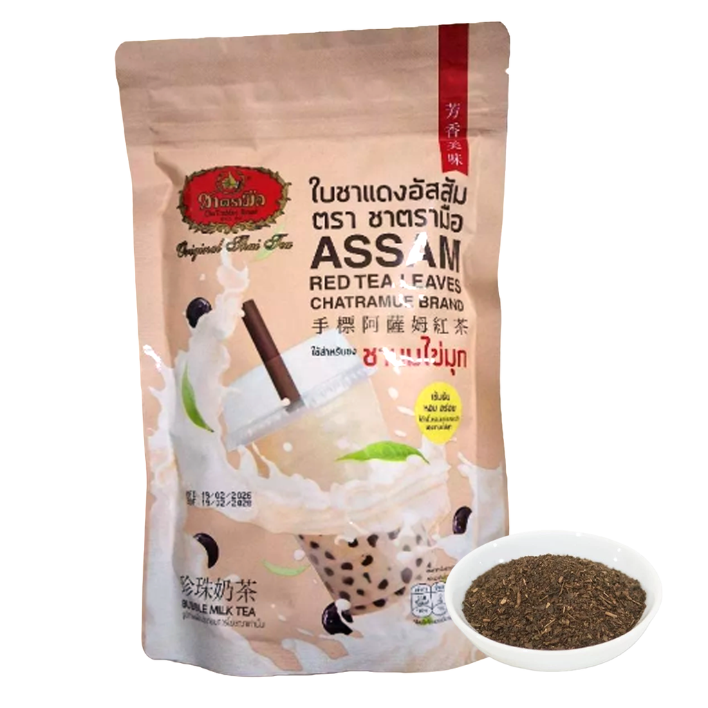 ChaTraMue Assam Red Tea Leaves 250g – Premium Bubble Milk Tea