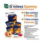 HandyHerb G'nite XS peach gummy supplement box