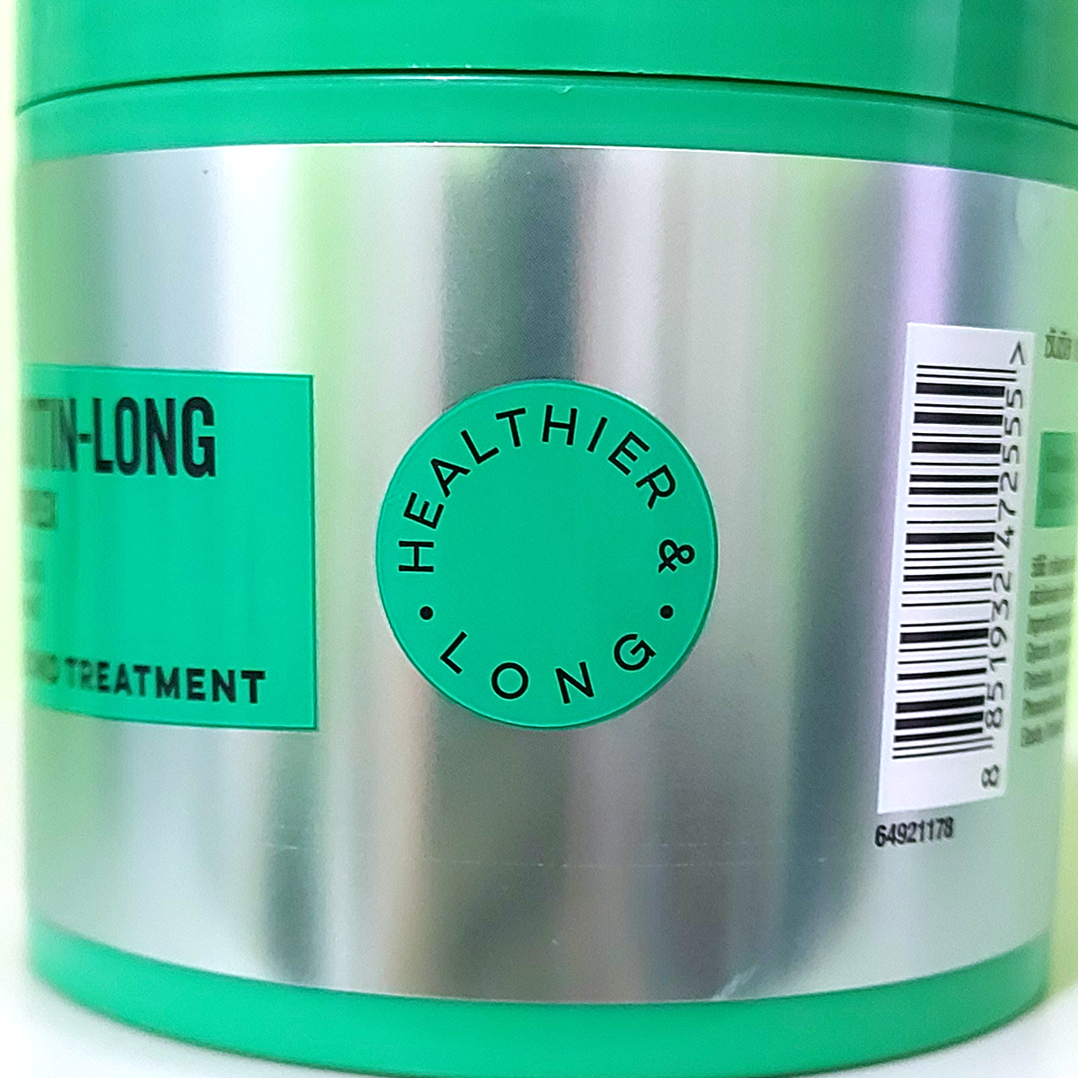 Sunsilk Healthier & Long Power Bond Hair Treatment 250ml - Back label with certifications