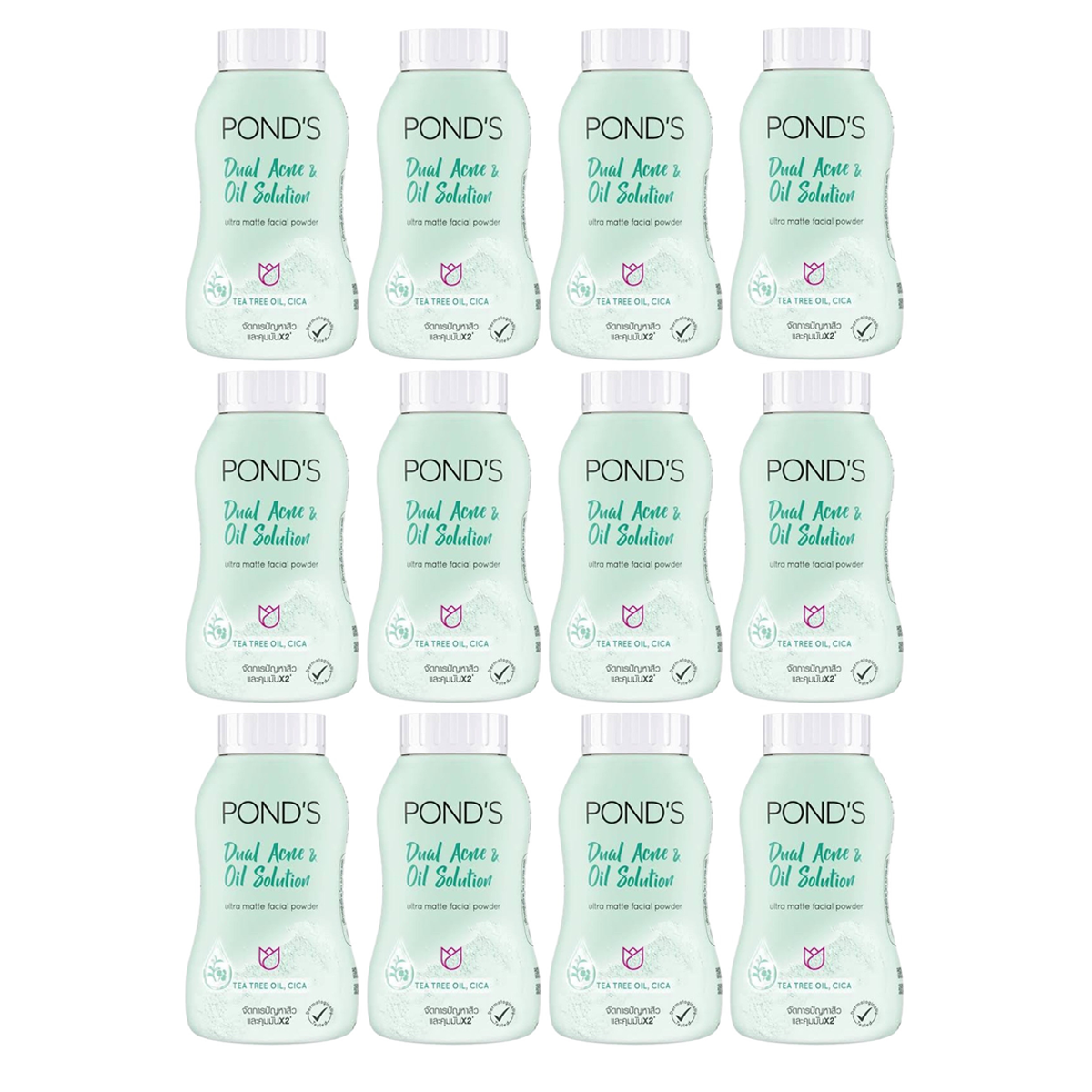 Pond's Oil Control & Anti Acne Translucent Face Powder 45g – Tea Oil & Cica UV Protect