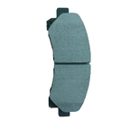 Friction surface of Isuzu front brake pad