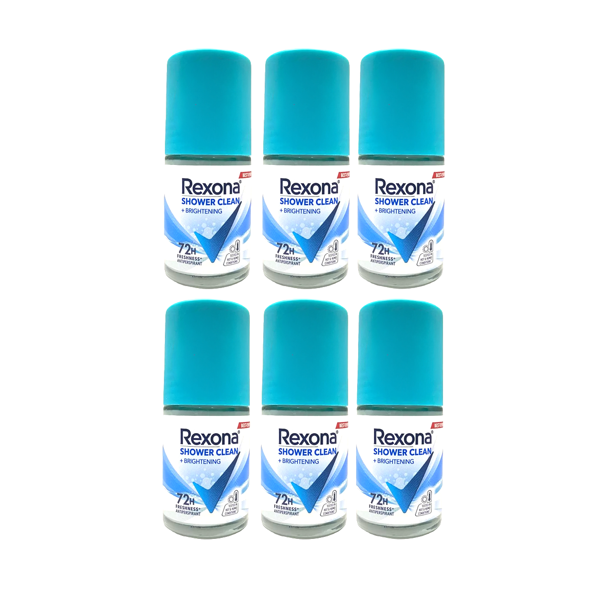 Rexona Deodorante Roll-On Anti-Traspirante Shower Clean + Illuminante 25ml