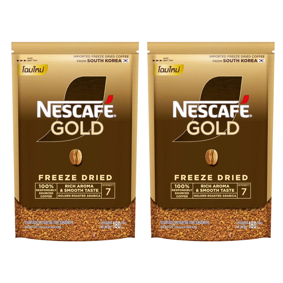 180g NESCAFÉ Gold Freeze Dried Instant Coffee Roasted Arabica Intensity7 K