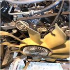 8981192131 Clutch Cooling Fan Genuine Isuzu D-Max 2012-19 Mu-x 2014-20