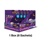 HandyHerb G'nite Extra blackcurrant gummy box packaging