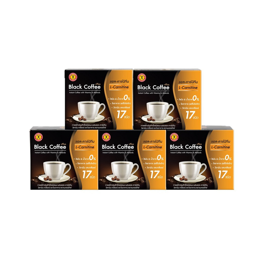 Naturegift Black Coffee Plus Instant Coffee – 1 Box, 10 Sachets