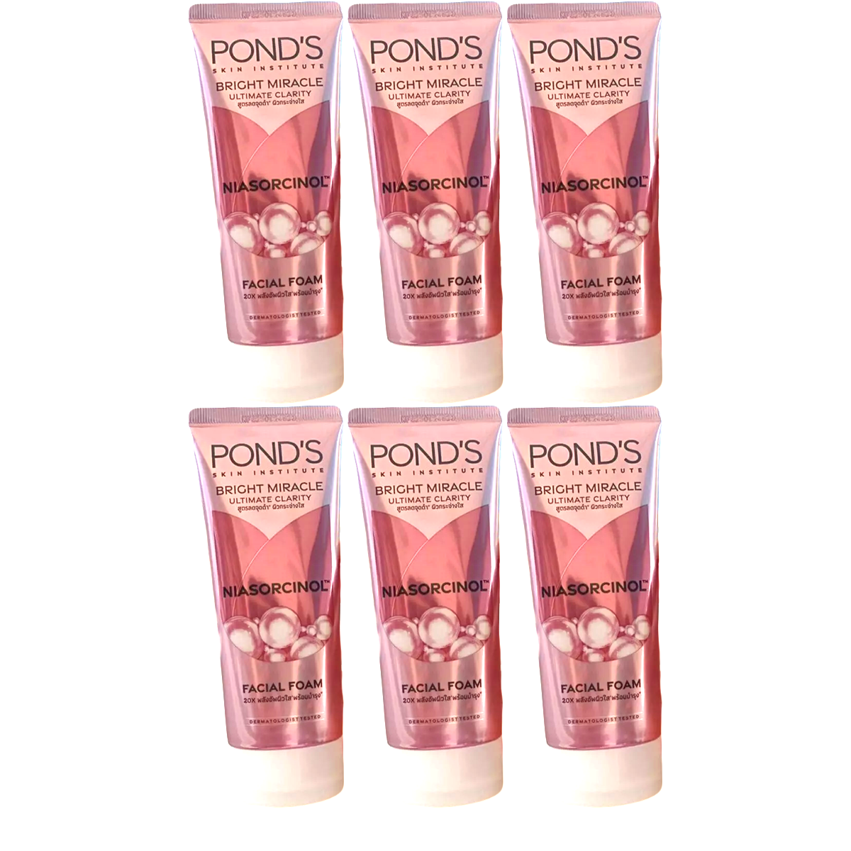 90g Ponds Bright Miracle Ultimate Clarity Niasorcinol Facial Foam  K