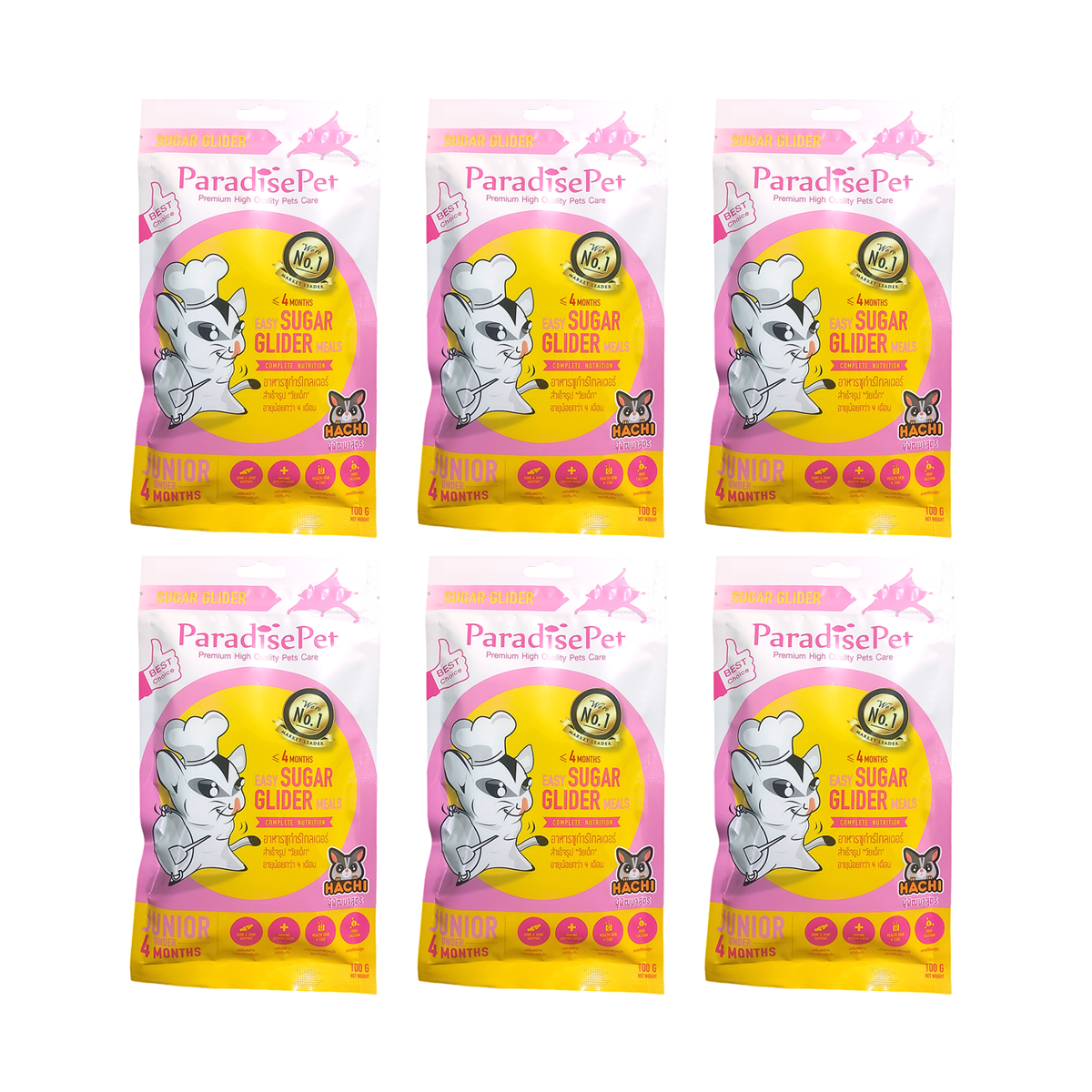 ParadisePet Easy Sugar Glider Meal – Formula Junior (Sotto i 4 Mesi) 100g
