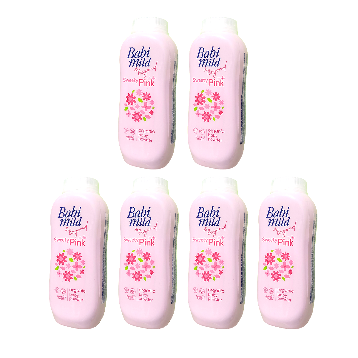 Babimild Sweety Pink Plus Organic Body Powder 160g