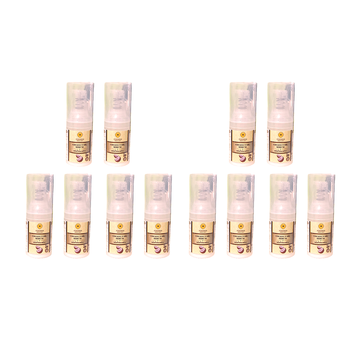Pinnara Coconut Oil Face Body Hair Serum 15 ml