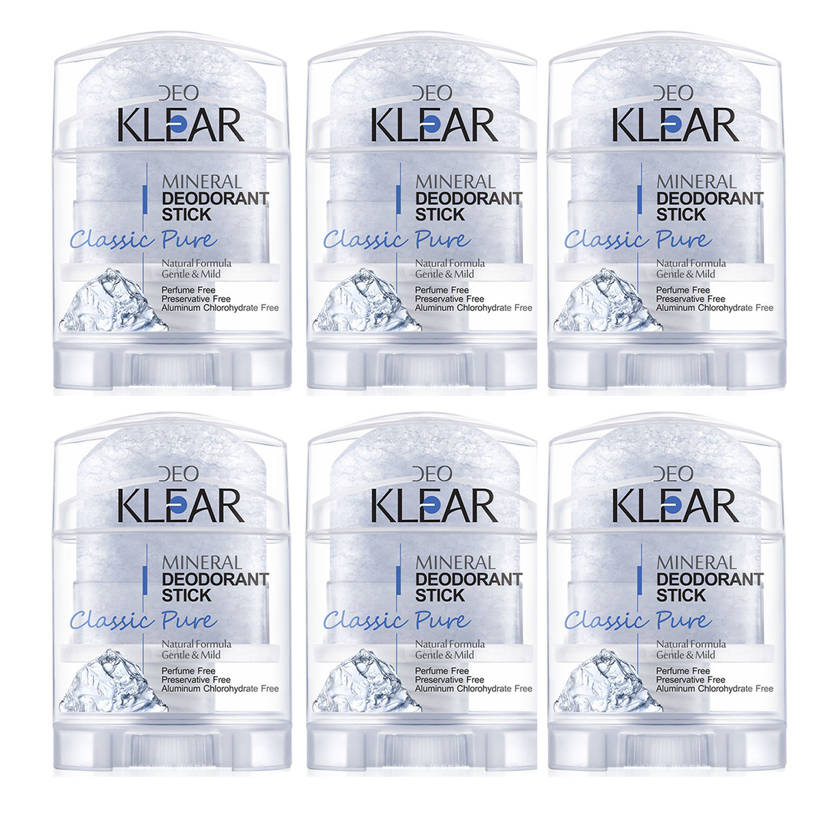 デオクリア ミョウバンミネラルデオドラントスティック 70g 天然成分配合 クリスタル ロールオン K