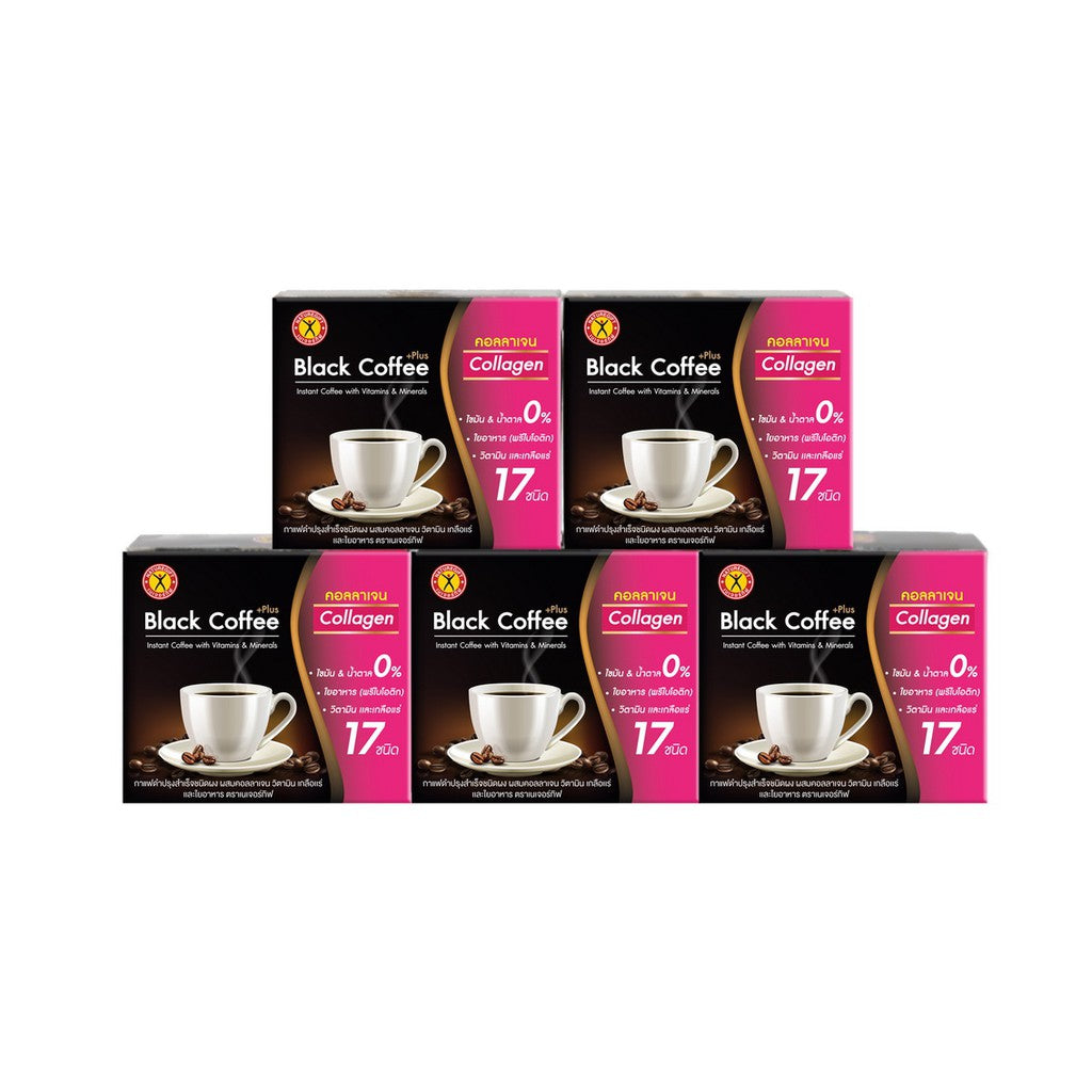 Naturegift Black Coffee Plus Instant Coffee – 1 Box, 10 Sachets