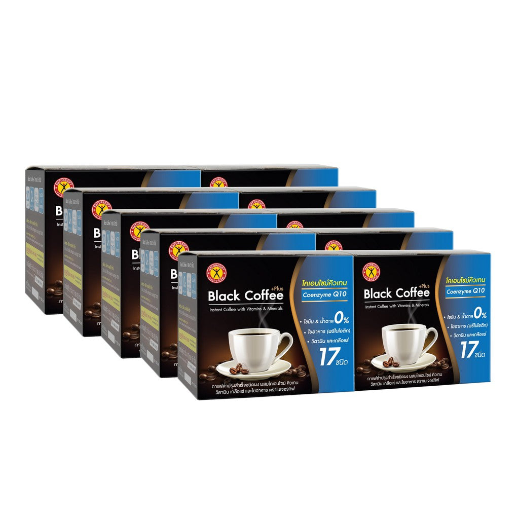Naturegift Black Coffee Plus Instant Coffee – 1 Box, 10 Sachets