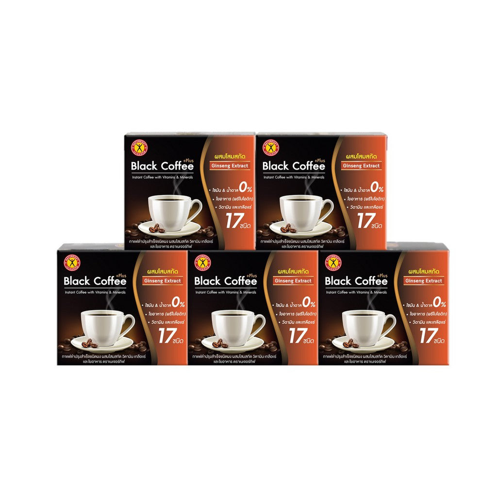 Naturegift Black Coffee Plus Instant Coffee – 1 Box, 10 Sachets