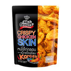 Crispy fried chicken skin snack , Korean Style Sauce flavor, 30 grams K